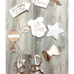 Girls Baby Shower Photobooth Props